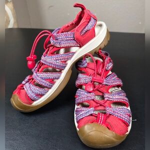 Keen Womens Whisper Original  Multi-Color Waterproof Sandals LIKE NEW Sz6
